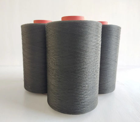 คุณภาพ  ESD Carbon Fiber Conductive Yarn Carbon Fiber Yarn Filament For Anti Static Fabric โรงงาน