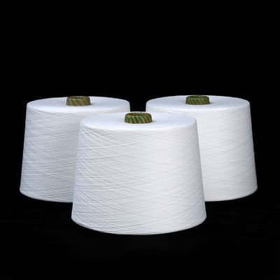 คุณภาพ  Dull(Sd) Light Tfo Sewing White Recycled Yarn Anti Bacterial Thread Weft Cotton Shirt โรงงาน