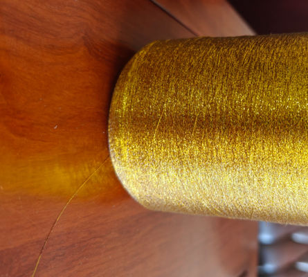 คุณภาพ  150d 5000y 128g Untwist Rayon Metallic Yarn Embroidery Thread For Machine โรงงาน