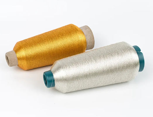 Mx Type Polyester Metallic Lurex Yarn For Embroidery M/Mxh/Ms Metal Thread