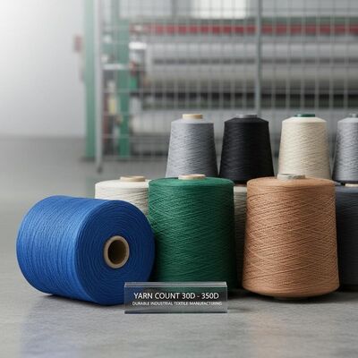 Uniform Industrial Polyester Yarn Featuring Yarn Count 30D 350D Ideal for Durable Industrial Textile Manufacturing